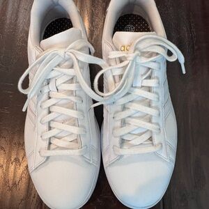 Adidas Classic White Lace-Up Sneakers